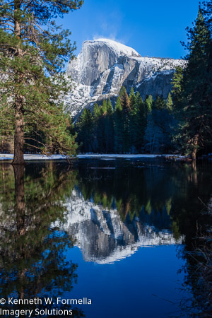 Half Dome Reflection